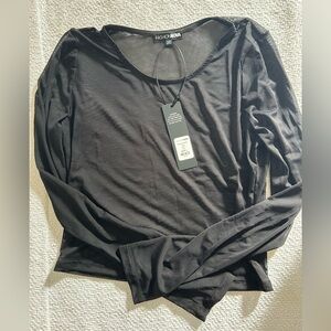 Fashion Nova Monica Mesh Top Large